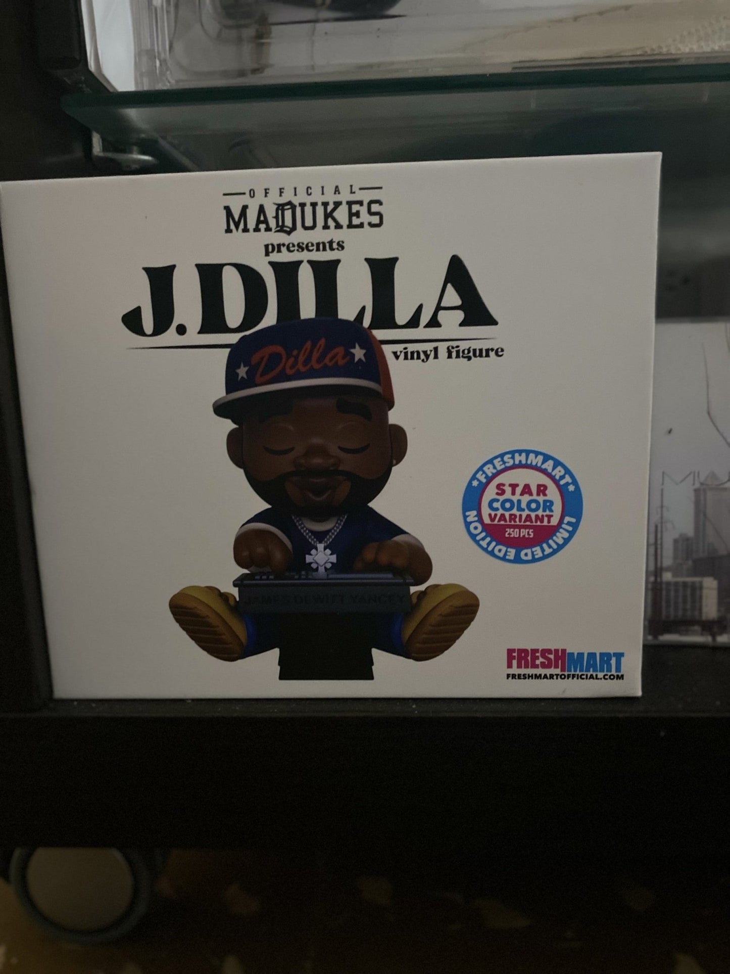 DILLA FIGURES signed by MADUKES only 4 left (which color u want) - OFFICIAL MADUKES PRESENTS